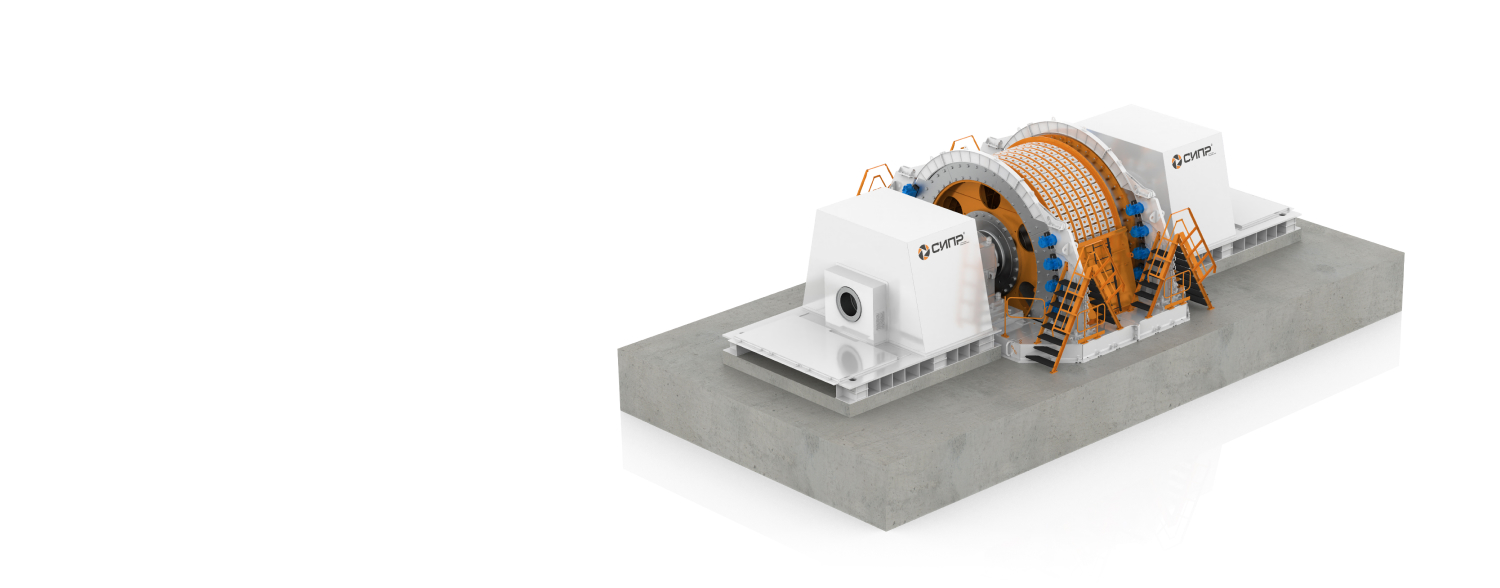 Машина подъемная шахтная скиповая ЦШ 5х8