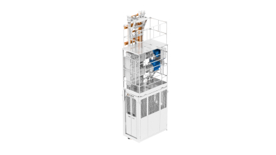 Подъемник шахтный лифтовой